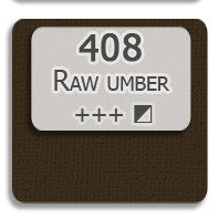 Farba olejna Talens Van Gogh 200 ml - 408 Raw umber