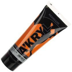 Farba akrylowa Renesans 200ml - 07 żółć pomarańczowa