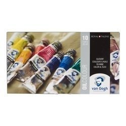 Zestaw basic farby olejne 10x20ml Van Gogh