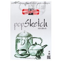 Blok szkicownik A4 Pop Sketch Koh-I-Noor 20 arkuszy