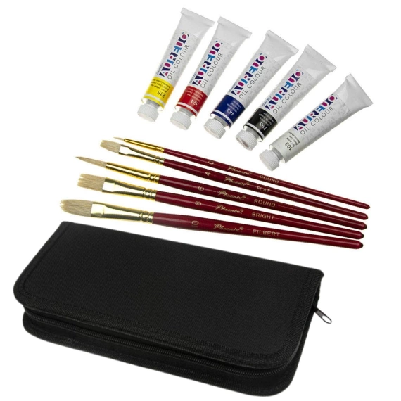 Zestaw podróżny do malowania farbami olejnymi