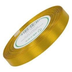 Wstążka satynowa złota 12mm - 32mb