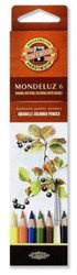Komplet 6 kredek akwarelowych Mondeluz Koh-I-Noor