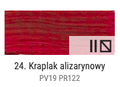 Farba olejna Renesans 60ml Olej For Art  - 24 Kraplak alizarynowy