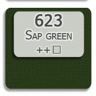 Farba olejna Talens Van Gogh 200 ml - 623 Sap green