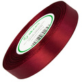 Wstążka satynowa ciemna czerwona 25mm - 32mb