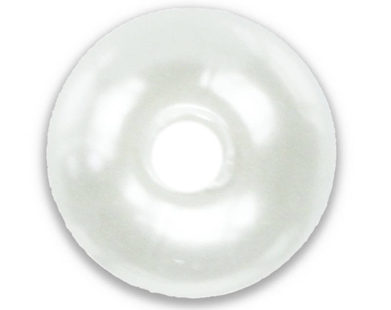 Koraliki plastikowe do nawlekania 8mm - Białe