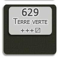 Farba olejna Talens Van Gogh 200 ml - 629 Terre-Verte