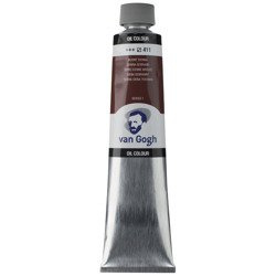 Farba olejna Talens Van Gogh 200 ml - 411 Burnt sienna