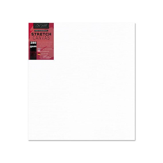 Podobrazie malarskie LOVEART 24x30 cm - płótno bawełniane 280g/m²