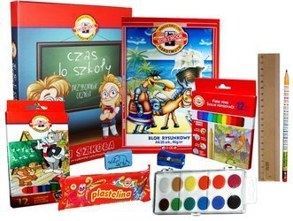 Zestaw szkolny - Przybornik ucznia, szkoła BOX