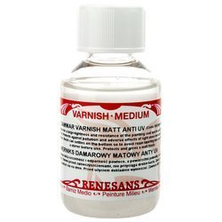 Werniks damarowy matowy 100 ml Renesans