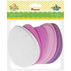 Jajka z pianki - mix kolorów - 8szt.