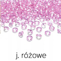 Diamentowe konfetti 12mm Kryształ Svarovski 100szt - j. różowe
