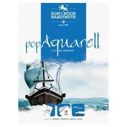 Blok akwarelowy Pop Aquarell Koh-I-Noor 250 g - A3, 10 arkuszy