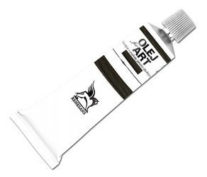 Farba olejna Renesans 60ml Olej For Art - 88 Asfalt - Bitum