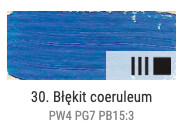 Farba olejna Renesans 60ml Olej For Art - 30 Celureum