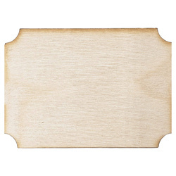 Drewniana ozdoba Tabliczka nr. 9 Decor