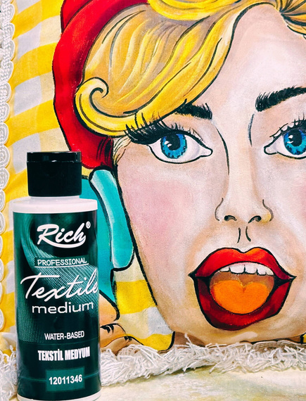 Medium do malowania tkanin Rich 120ml