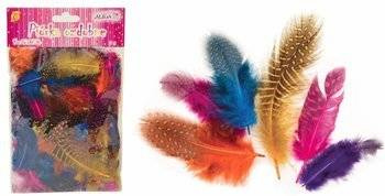 Piórka  nakrapiane mix 3g