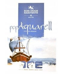 Blok akwarelowy Pop Aquarell Koh-I-Noor 250 g - A4, 10 arkuszy