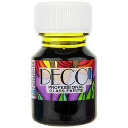 Farba do szkła witrażowa Deco 30ml - 110 żółty jasny