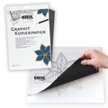 Grafitowy papier kopiujący na szkle i porcelanie - kalka A4