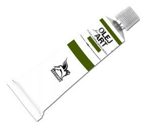 Farba olejna Renesans 60ml Olej For Art  - 42 Zieleń złocista