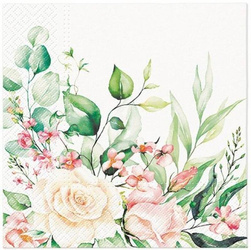 Serwetka do Decoupage 33x33cm - Floral Moments