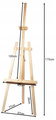 Sztaluga malarska drewniana 175 cm - Duża plenerowa