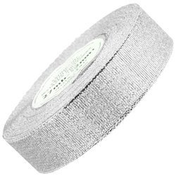 Wstążka brokatowa 25mm 22m - Srebrna