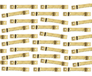 Zawieszki do ram na śruby - krokodylki 100 sztuk