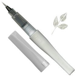 Pisak Wink of Stella Brush - Silver - ZIG Kuretake srebrny