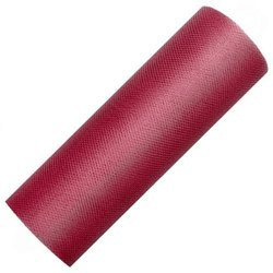 Tiul dekoracyjny na rolce - 15cm / 9m 082 bordowy