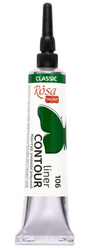 Farba akrylowa konturowa Rosa Talent 20ml Zielona