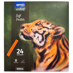 Pastele suche Koh-I-Noor Extra Fine zestaw 24 kolorów