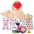 Zestaw startowy do decoupage Serca 17 elementów