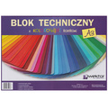 Blok techniczny kolorowy Wektor 160 g - A3, 8 arkuszy