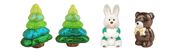 Cekiny łamane 6 mm 15 gram / 1200 szt. - C53