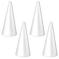 Stożek styropianowy 38 cm LOVEART Zestaw 4szt