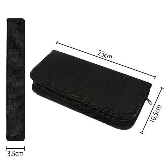 Zestaw malarski podróżny w etui - Phoenix - farby akrylowe 5x12 ml, 5 pędzli