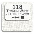 Farba olejna Talens Van Gogh 200 ml - 118 Titanium white - biel tytanowa z olejem lnianym