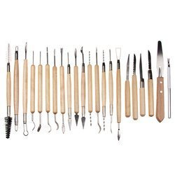 Zestaw narzędzi do modelowania gliny Phoenix - 22 sztuki