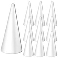 Stożek styropianowy 20cm  LOVEART Zestaw 10szt