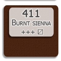 Farba olejna Talens Van Gogh 200 ml - 411 Burnt sienna