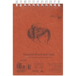 Blok na spirali Media Pad SM-LT 200 g - A5, 40 arkuszy