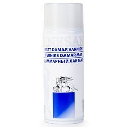 Werniks damarowy matowy spray 400ml RENESANS