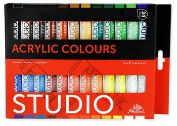 Zestaw farb akrylowych Phoenix 24x12 ml