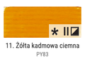 Farba olejna Renesans 60ml Olej For Art - 11 Żółty kadmiowy ciemny