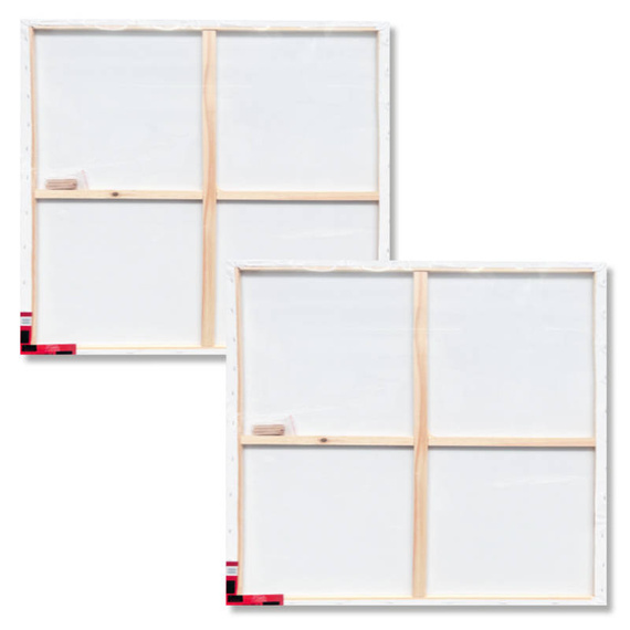 Podobrazie malarskie LOVEART 100x120 cm - płótno bawełniane 300g/m² - Zestaw 2 sztuk